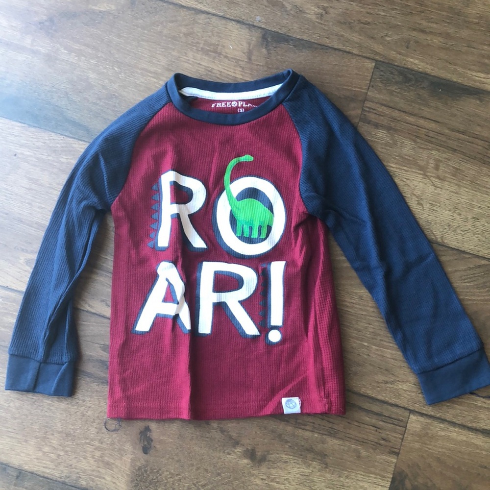 Long Sleeve Dino Roar Shirt 🦕